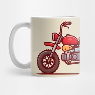 Motorbike Cartoon Mug